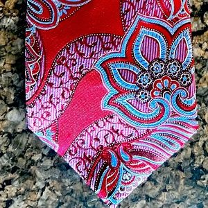 Ermenegildo Zegna Mens Silk Necktie